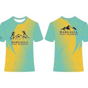 MTR T-Shirt (Aqua Blue & Yellow)