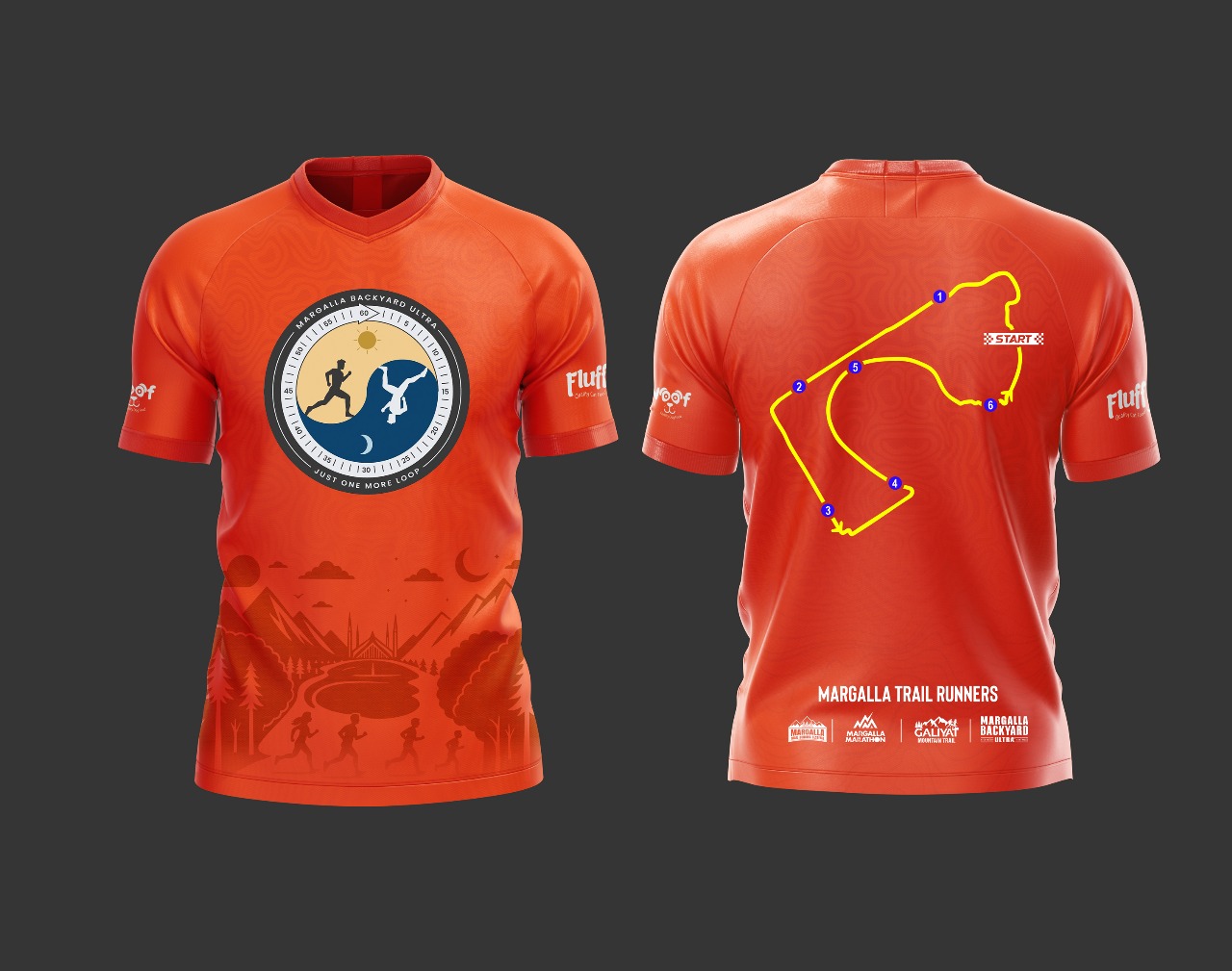 Margalla Backyard Ulltra T-Shirt (Red)